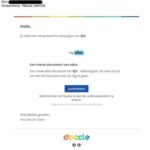 Nieuwe phishingpogingen met logo van Doccle circuleren: wees extra waakzaam bij e-mail en sms.
