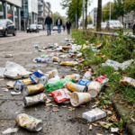 OVAM-zwerfvuilhandhavers op pad tegen zwerfvuil.