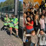 Leerlingen Hartencollege Okegem trekken de straat op voor zwerfvuilactie: “Afval hoort in de vuilnisbak”