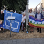 Hiroshima herdacht aan Aalsterse Vredespaal: Vredeshuis vraagt dringende restauratie van beschadigd symbool.