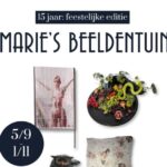Marie’s Beeldentuin viert 15-jarig bestaan met nieuwe tentoonstelling hedendaagse kunst.
