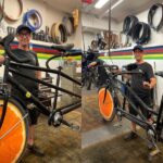 De Fietserij bouwt opvallende tandem op maat voor Flandrienne-actie van Lidl Belgium.