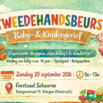 Tweedehandsbeurs voor baby- en kindergerief in Balegem.