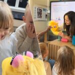 Kaatje Klank maakt kleuters spelenderwijs wegwijs in de wereld van letters en klanken.