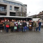 Ruim 500 deelnemers aan Denderleeuwse eindejaarsactie op de markt.