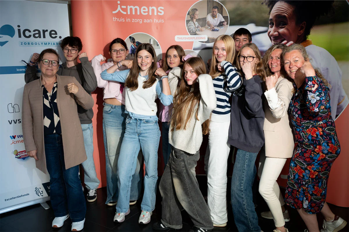 Twee leerlingen van onze school stoten door naar finale iCARE Zorgolympiade.