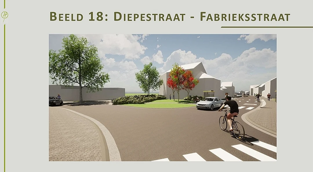 Update wegenwerken Diepestraat Sint-Lievens-Houtem: Fase 3b van start gegaan.