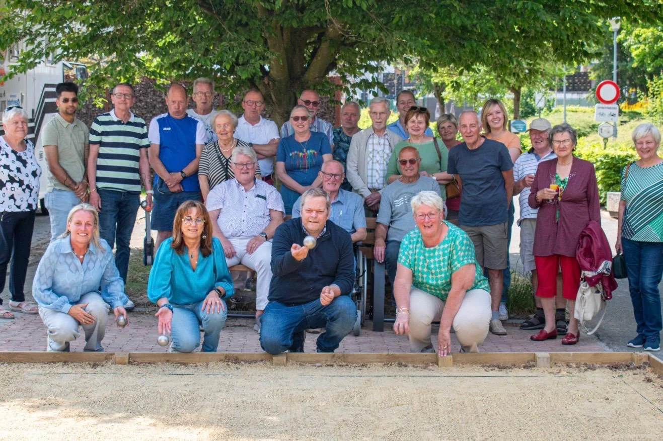 Petanque aan de zitbank 2 lokaal bestuur Herzele
