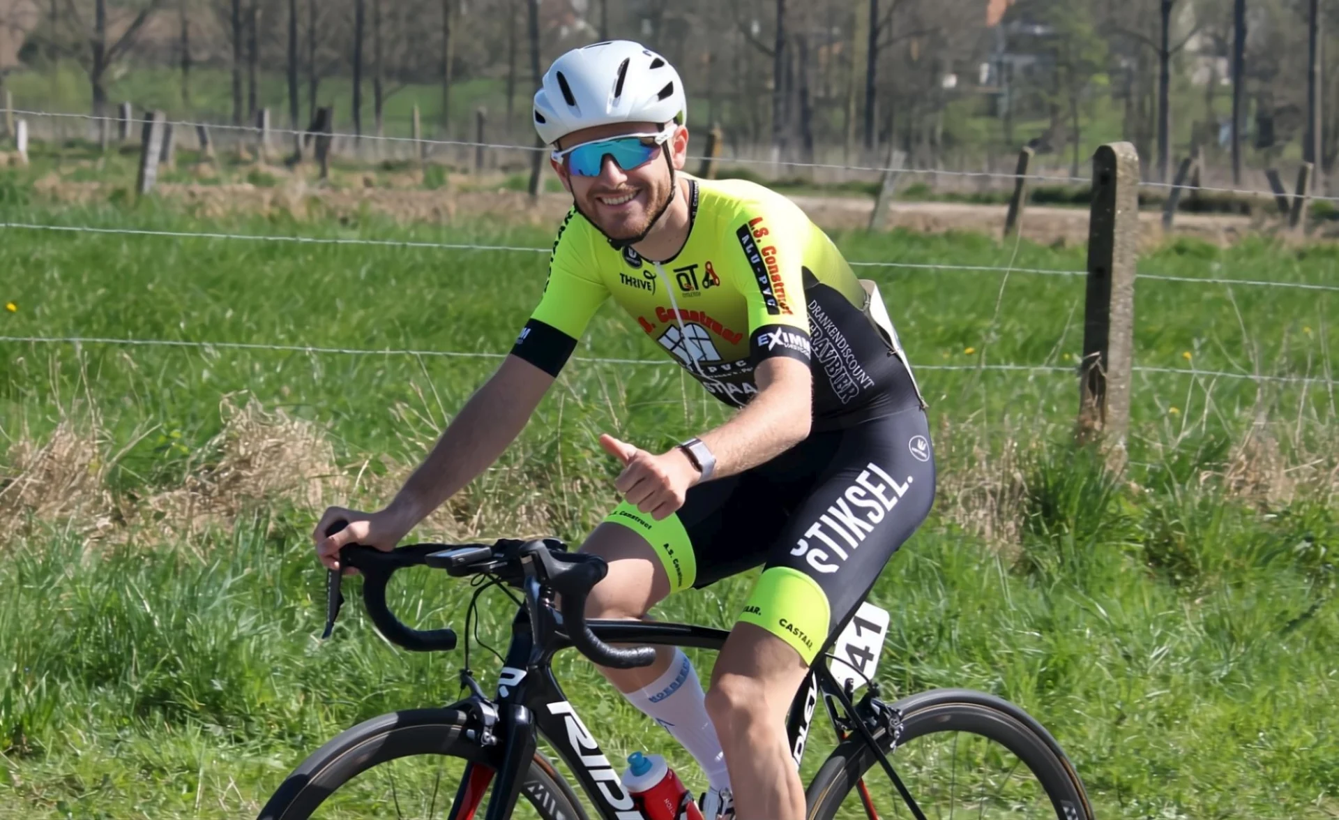 Wie kent Axel Mortreux? Een Franse vechter tussen Vlaamse wielerreuzen.
