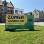 Zomerjaarmarkt Sint-Lievens-Houtem: tijdelijke verkeersmaatregelen vanaf 25 juni.
