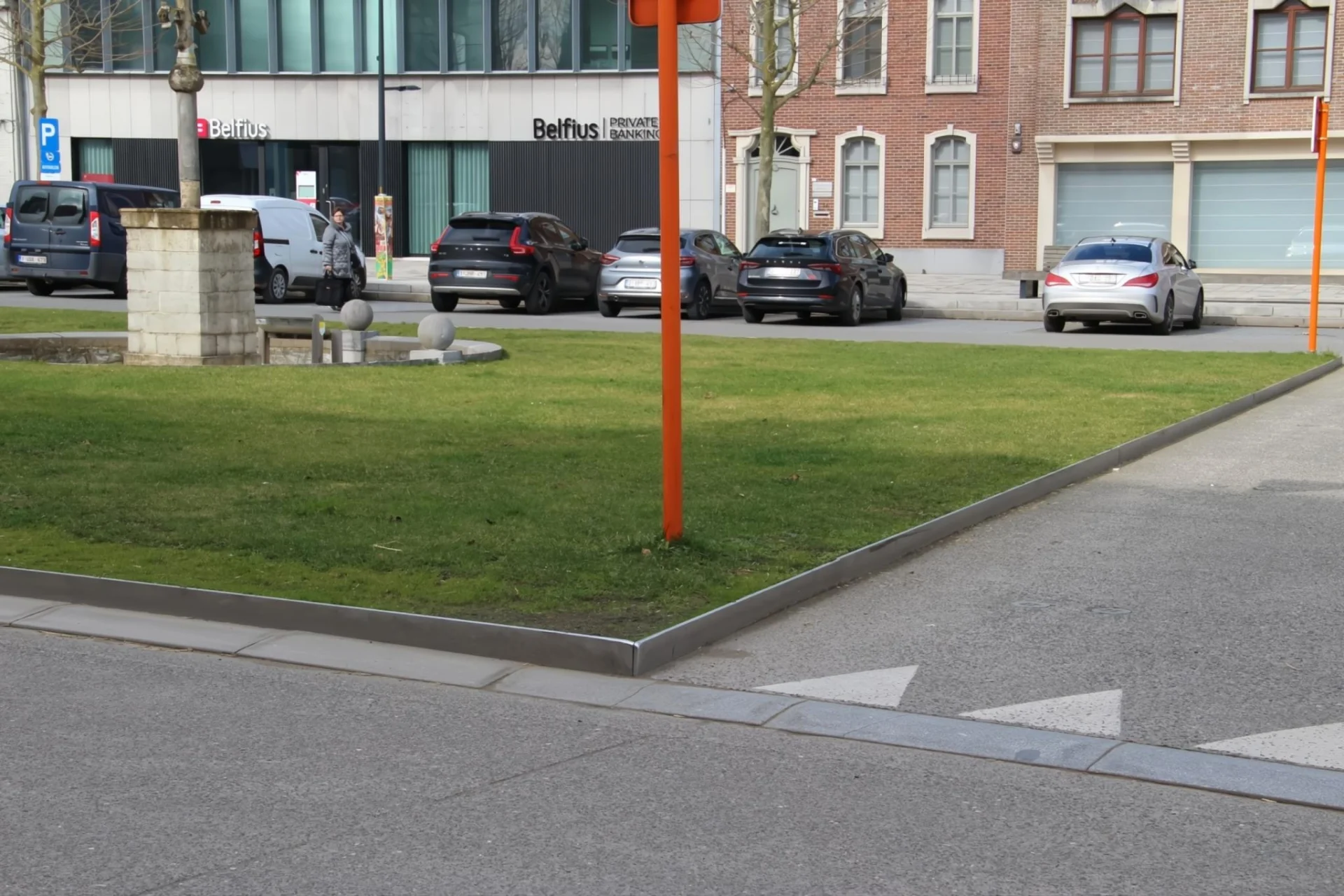Voorstel om hoek aan uitrit Markthal af te schuinen krijgt geen goedkeuring van Houtemse schepencollege.