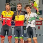 Vlierzelenaar Mauro Keppens glanst opnieuw met brons op Belgisch kampioenschap: Beste eerstejaarsjunior na ijzersterke sprint in Hoogstraten.