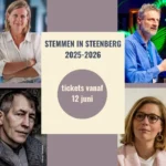 ‘Stemmen in Steenberg’: bibliotheek Erpe-Mere kondigt nieuwe lezingenreeks aan.