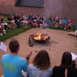 Chiro Sint-Lutgardis Papegem maakt zich klaar voor kamp in Wiekevorst.