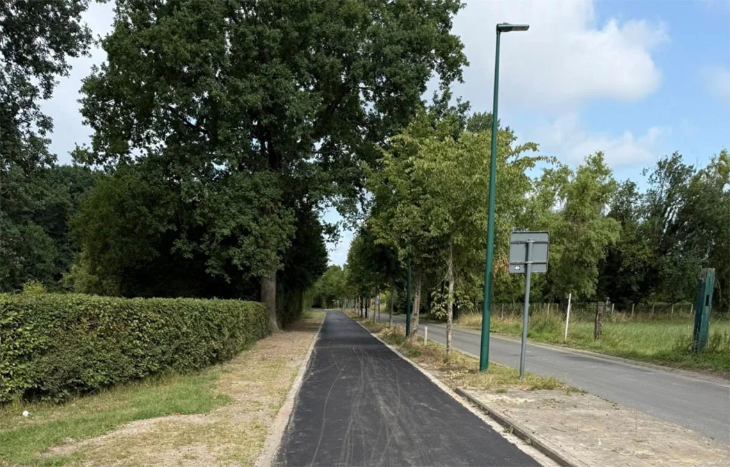 Fietspad Affligemdreef Aalst eindelijk heropend: efficiënter werken blijft werkpunt voor nutsmaatschappijen.
