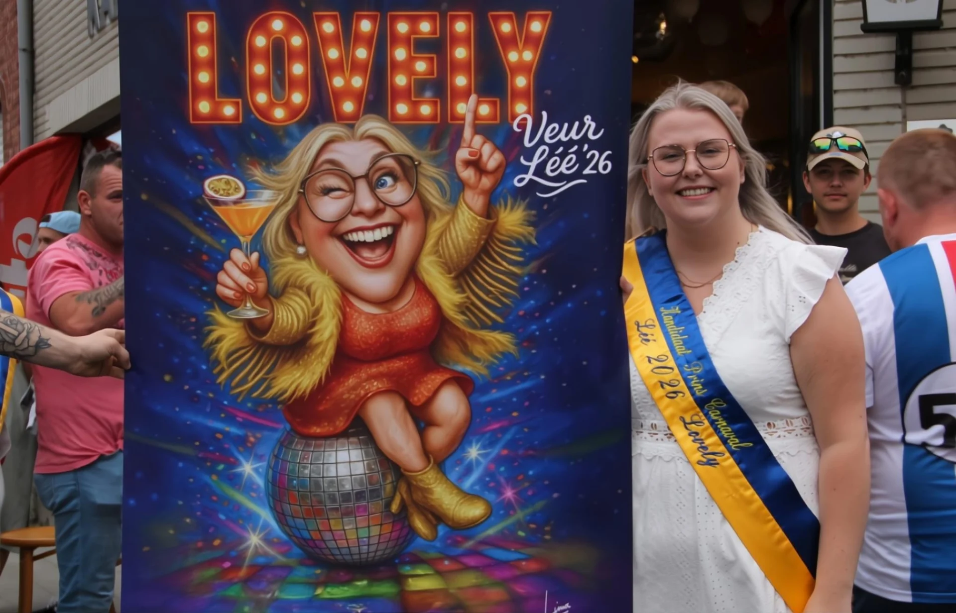 Lovely Ponnet schrijft geschiedenis: eerste vrouwelijke kandidaat-prins carnaval in Lede droomt van scepter, stoet én een ‘disco-tastisch’ feest.