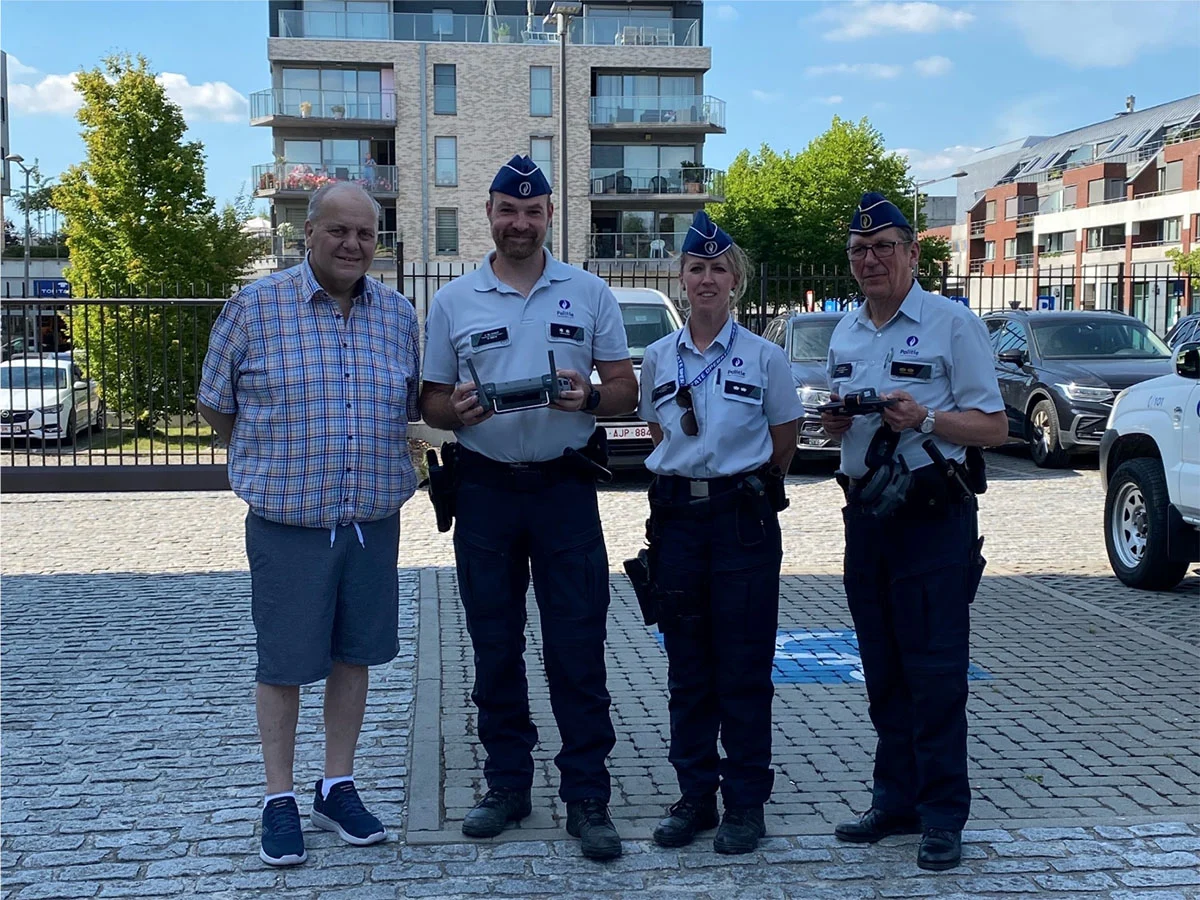 Ninoofse politie versterkt veiligheid met inzet van drie geavanceerde drones.