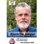 Houtemse partij ‘SAMEN’ rouwt om het verlies van vriend en strijder Björn De Jaeger.