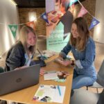 Laatste keer mobiel digipunt in Ninia shopping.