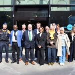 Gouverneur Carina Van Cauter bezoekt Aalst in het kader van provinciale tour.