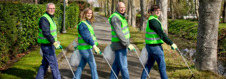 De KuisKompanen zijn terug: raap zwerfvuil met je collega’s en win een beloning.