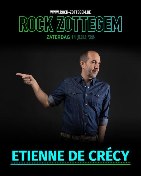 House legende Etienne De Crécy komt meefeesten op ROCK ZOTTEGEM.