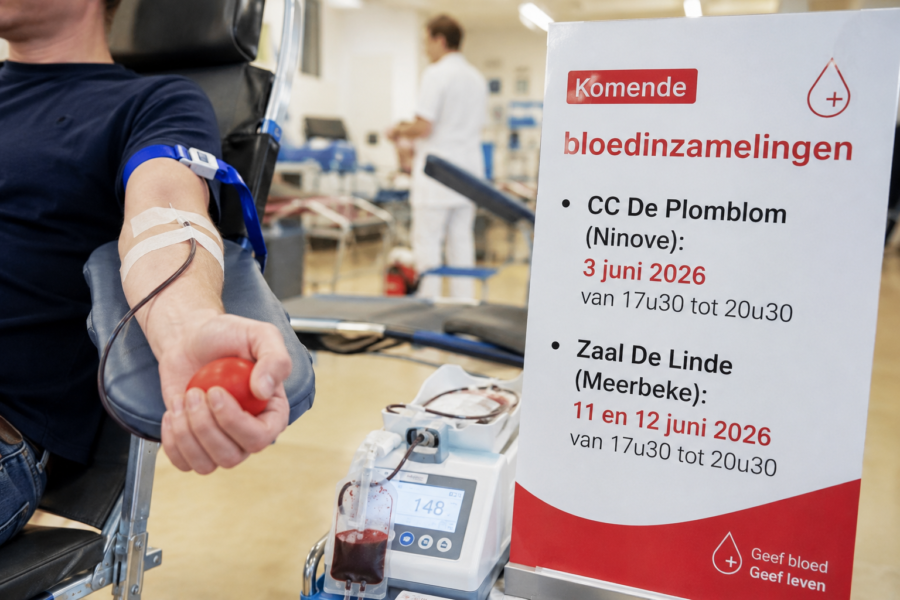Forza Ninove roept jongeren op: “Geef bloed, red levens”