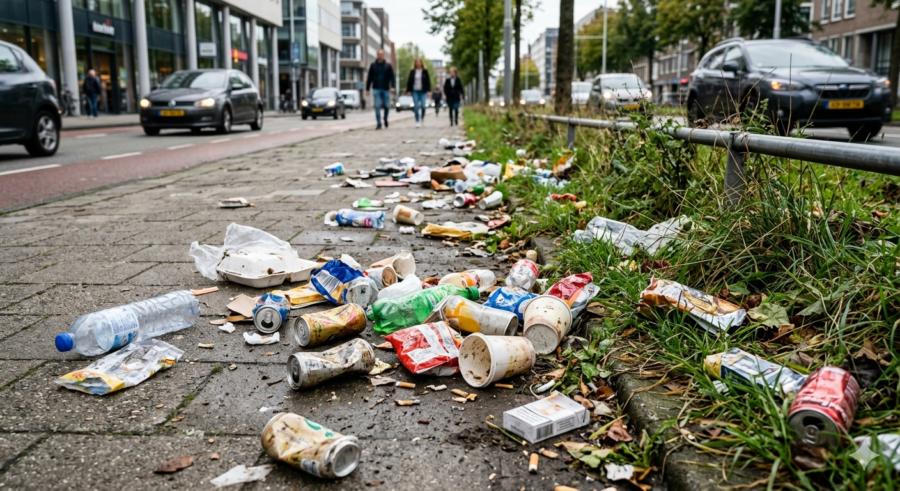Proper Erembodegem voert strijd tegen zwerfvuil op en zoekt geëngageerde inwoners.