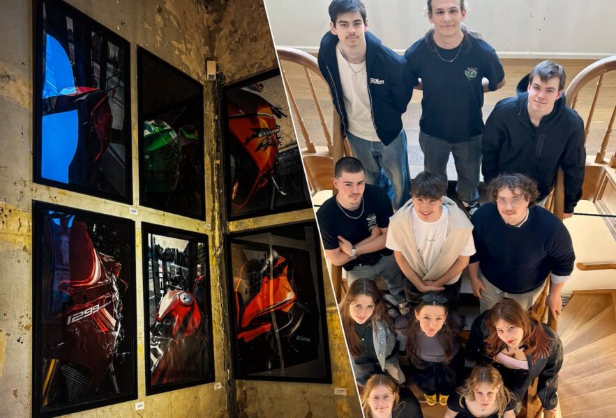 ‘Ruis’ toont talent en lef: eindejaarstentoonstelling GO! Atheneum Ninove oogst lof in De Liberale Kring.
