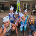 Chiro Kreale zet volop in op zonnebescherming tijdens zomerkamp.