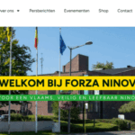 Forza Ninove zet volgende stap met vernieuwde website en gloednieuwe webwinkel.