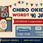 Chiro Okido Herzele viert 40-jarig bestaan met feestelijk weekend op de Burchtweide.