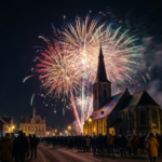 Haaltert sluit de kermis feestelijk af met muziek en spectaculair vuurwerk.