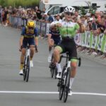 Maico De Cremer kroont zich in Iddergem tot Belgisch kampioen bij de eerstejaars nieuwelingen.