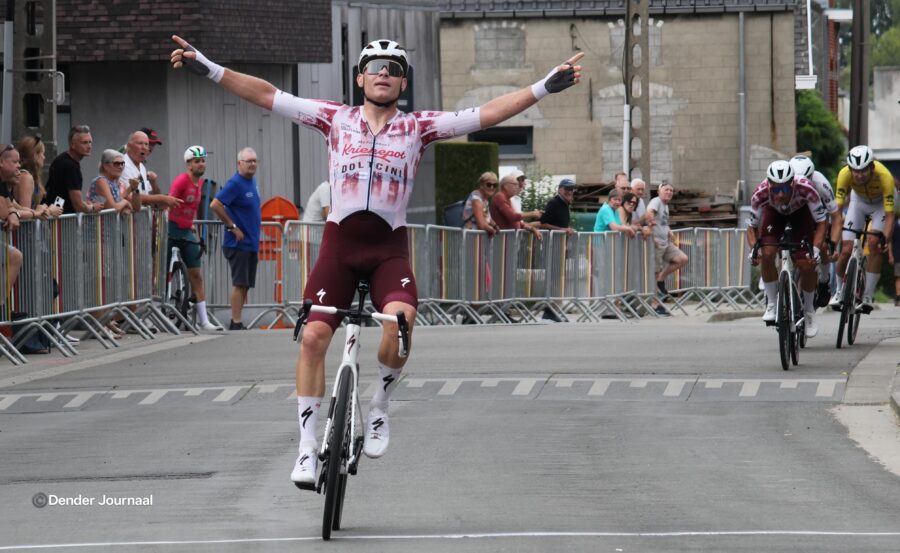 Thibau Verhofstadt wint 75ste Grote Prijs van Baardegem Sportief na spannende finale.