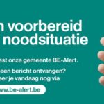 Gemeenten testen BE-Alert op donderdag 1 oktober.