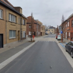 Verkeershinder in Gontrode Heirweg tussen Bloemstraat en Sint-Jozefstraat.