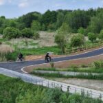 Eerste fietshelling aan Mellebrug gerealiseerd.