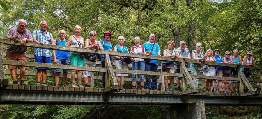 De Schooiers vieren twintig jaar wandelen: van lokale club tot vereniging met 467 leden.