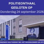 Politieonthaal Erpe-Mere/Lede uitzonderlijk gesloten op donderdag 24 september.