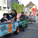 Zeepkistenrace in Lede opnieuw een schot in de roos: vader en zoon Sander en Saan winnen bij eerste deelname.