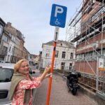 Ilse Roggeman vraagt meer respect voor parkeerplaatsen voor mensen met een beperking.