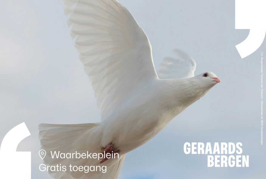 Vredesboom in Waarbeke vormt decor voor Dag van de Vrede.