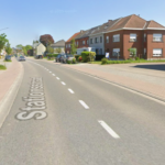 Stationsstraat Haaltert week afgesloten voor vernieuwing wegdek.
