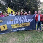 Vlaams Belang voert actie op Houtmarkt na schietpartij: “Veiligheid moet opnieuw prioriteit worden”