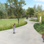 Saneringswerken starten aan speeltuin achter de Houtemse bibliotheek.