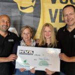 Tien jaar nadat haar wens werd vervuld, schenkt Sara opbrengst van N-VA Denderleeuw tombola aan Make-A-Wish.