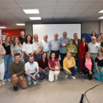 Else Eeckhout wint De Schrijfwijzen in de Leedse bibliotheek.