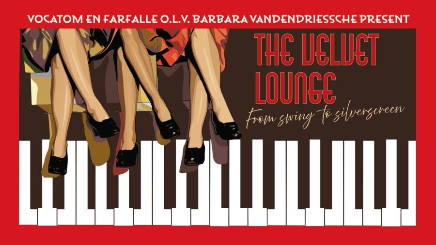 VocAtom en Farfalle brengen met ‘The Velvet Lounge’ swing, jazz en musical naar Aalst.