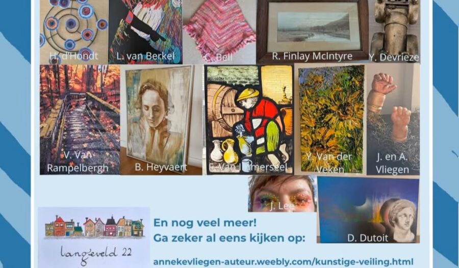 Kunst onder de hamer voor meer erkenning van chronisch zieken.